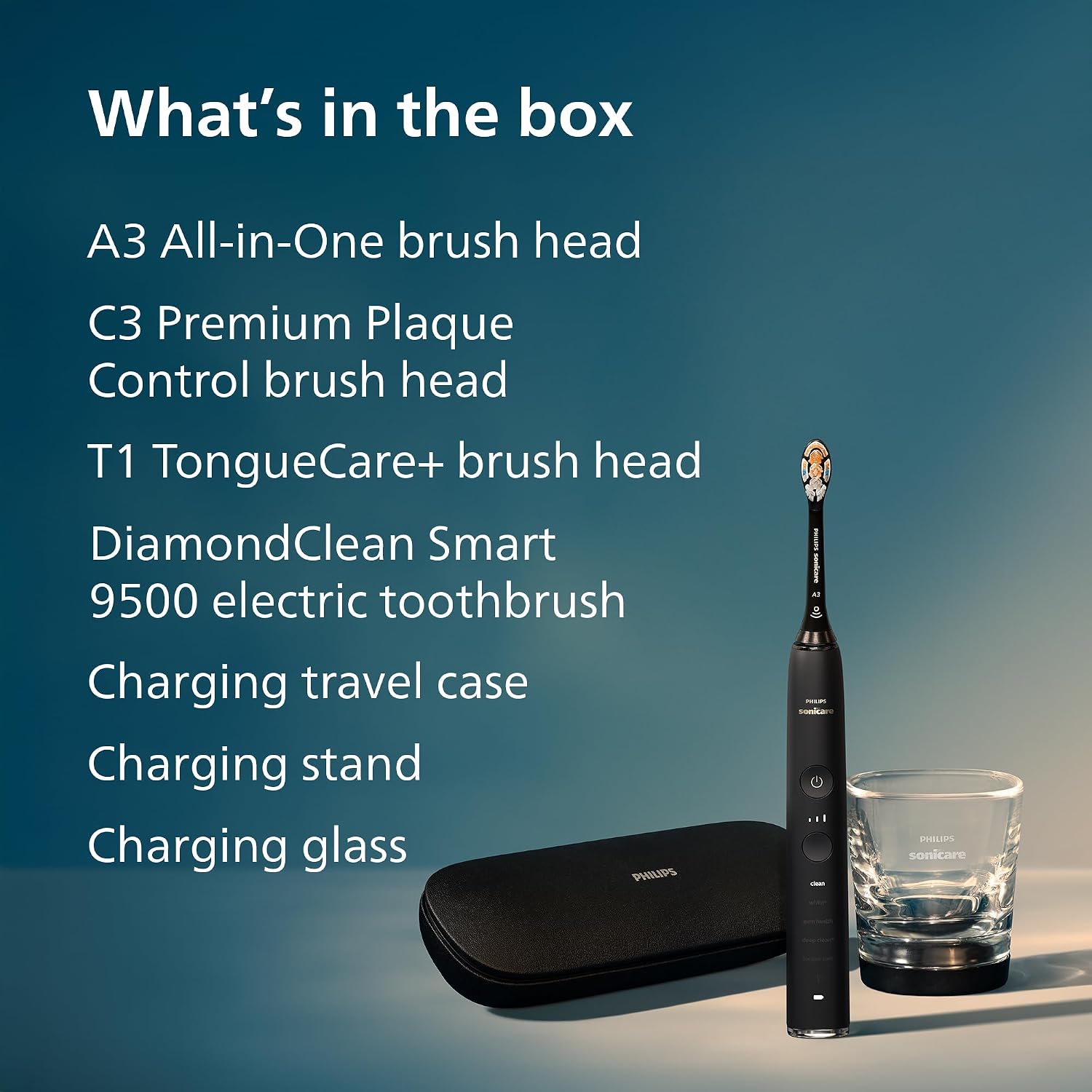 Detalle 2 de Philips Sonicare DiamondClean 9500 Smart Toothbrush ⚙