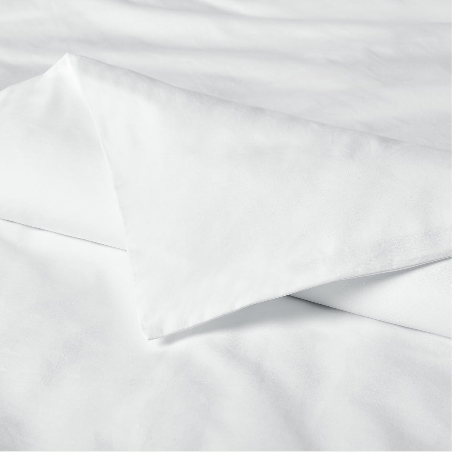 Thumbnail 2 de Amazon Basics Bettwäsche-Set 135x200 (100% Bio-Baumwolle, extra weich), 2-teilig mit Kissenbezug 50x80 in Weiß