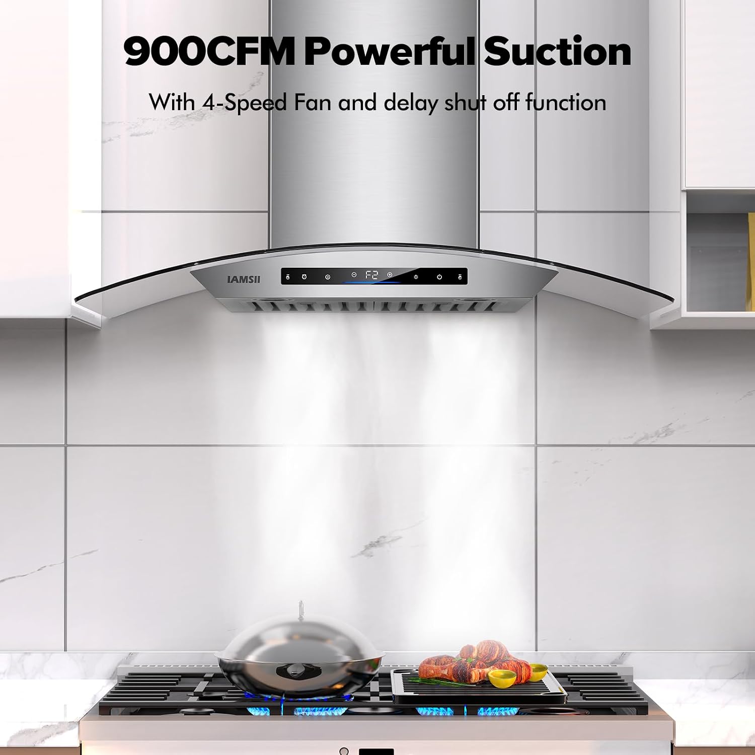 Thumbnail 1 de Wall-Mount Range Hood, 30-Inch