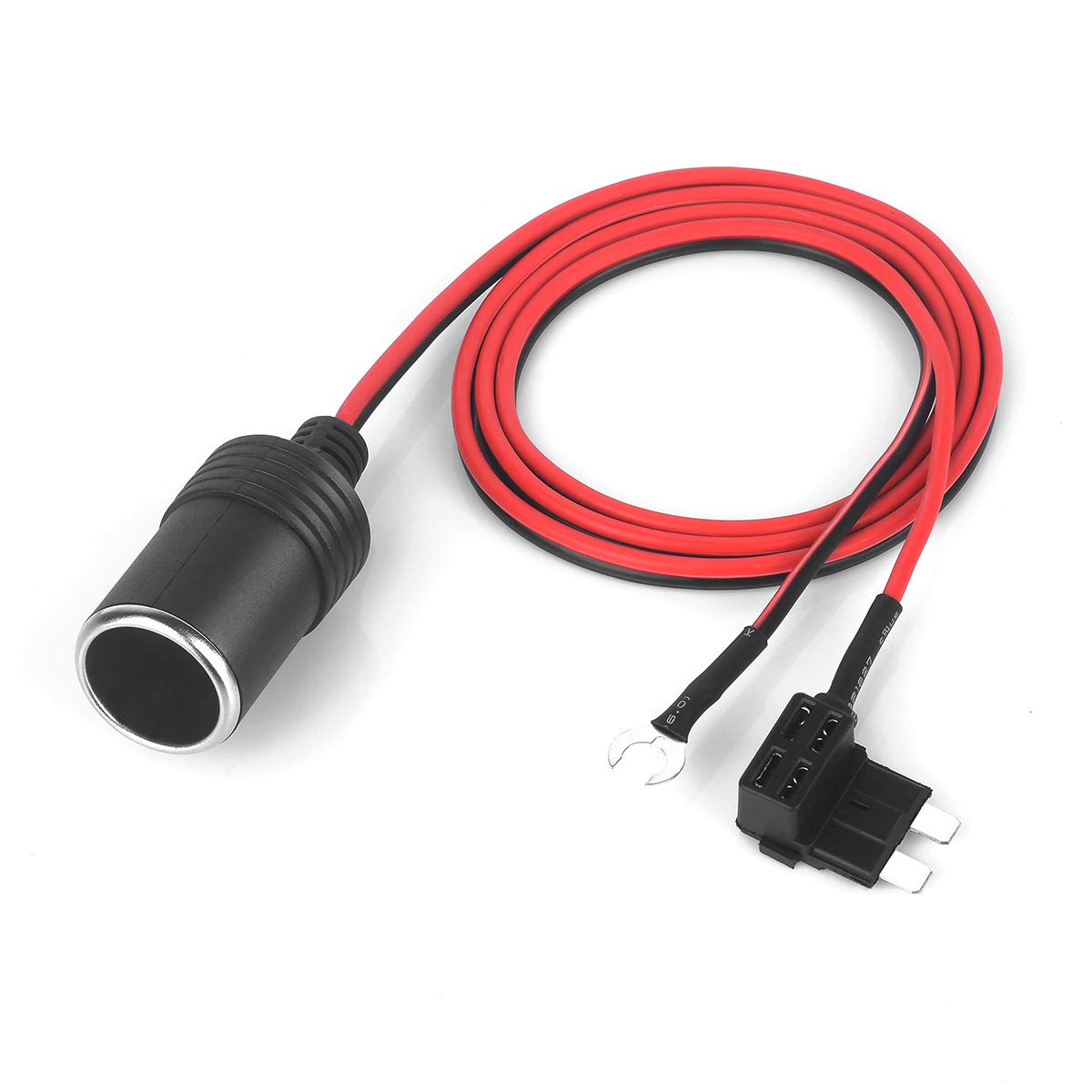 Detalle 2 de 1m Car Cigarette Lighter with Fuses Kit – Add-A-Circuit TAP Adapter Lead