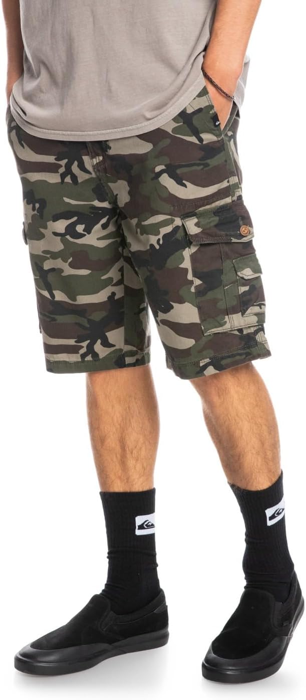 Thumbnail 2 de Quiksilver Crucial Battle 21" – Cargoshorts pour homme, sergé coton doux