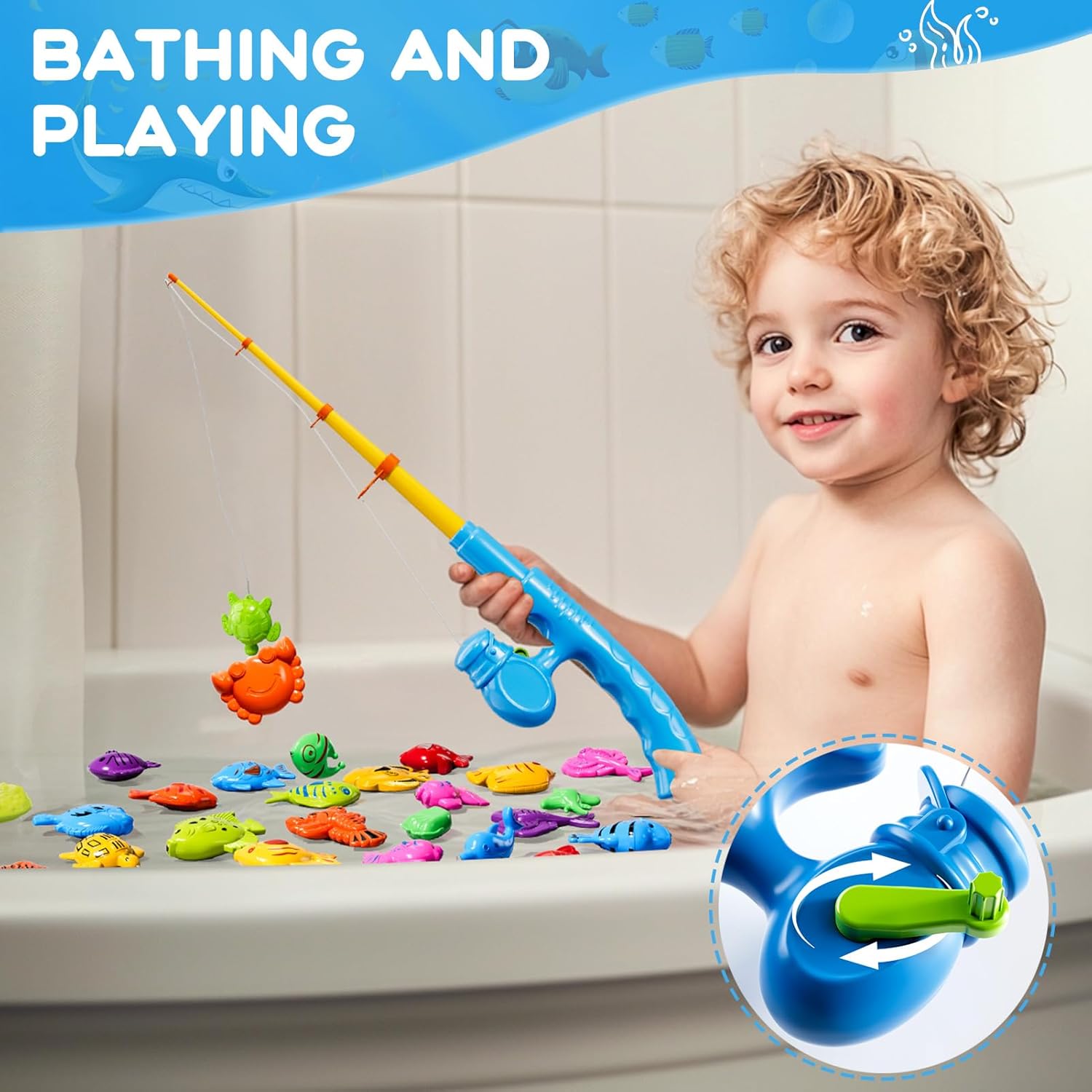 Thumbnail 4 de Magnetic Fishing Game Toys for Kids and Toddlers (Ages 3–8)