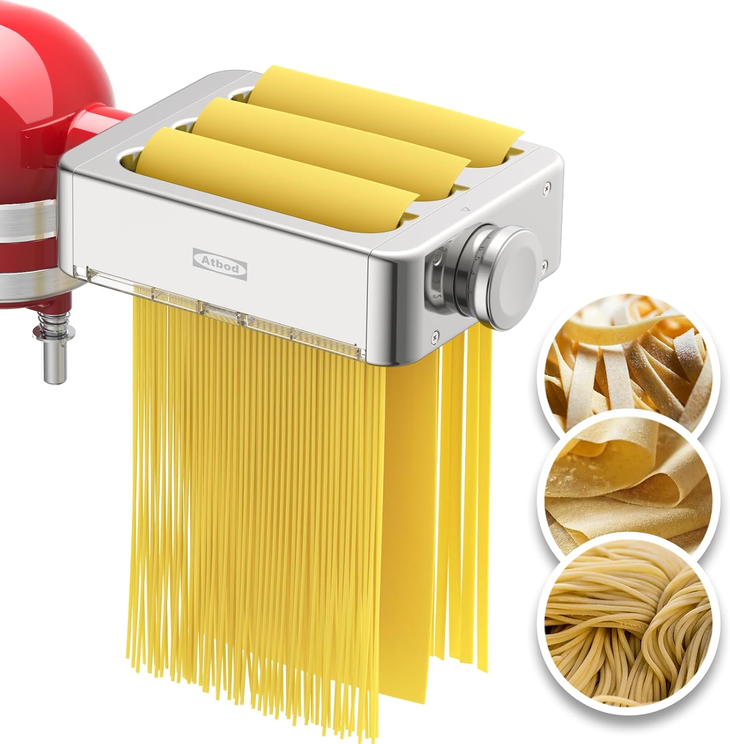 Thumbnail 5 de Metal Gourmet Pasta Press Attachment for KitchenAid Stand Mixer
