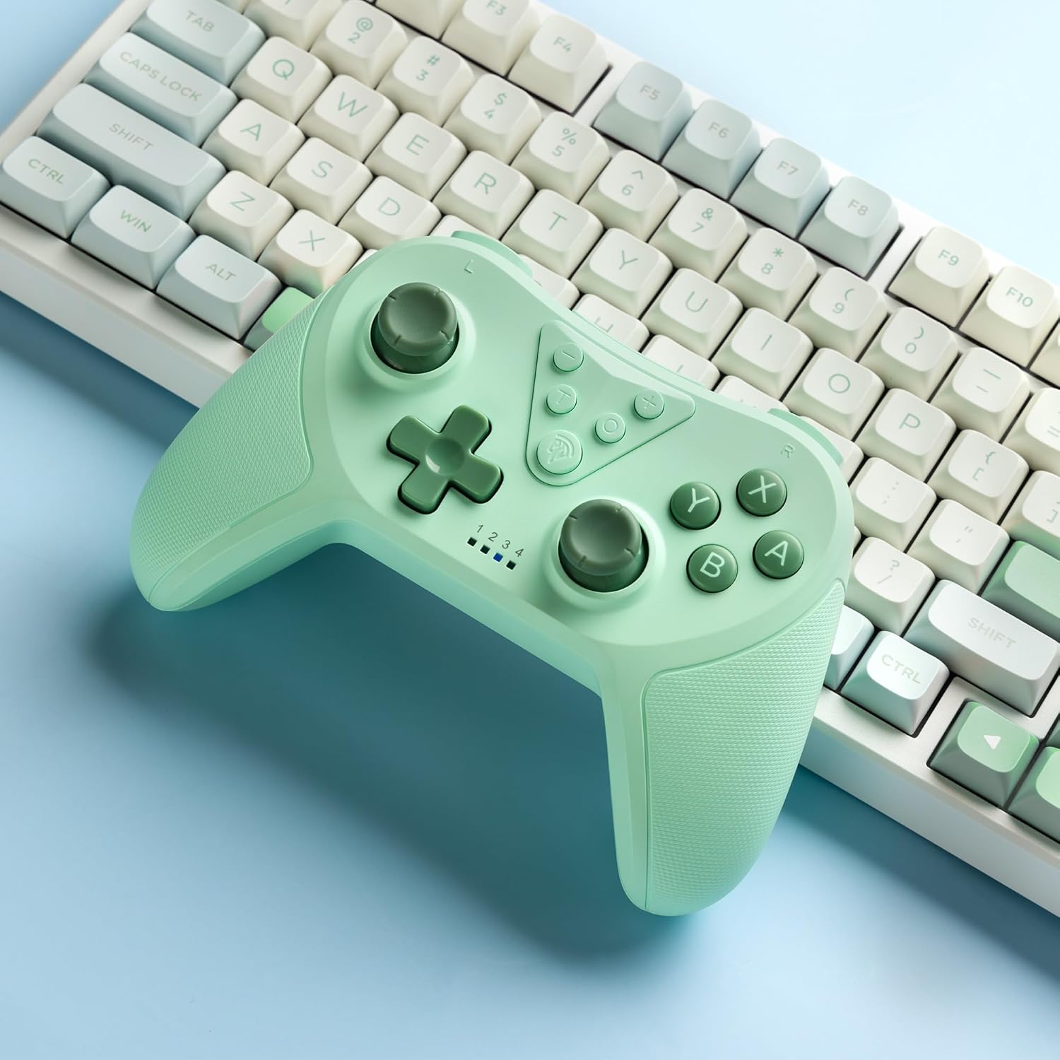Detalle de Best Gift: EasySMX Bluetooth Wireless Switch Pro Controller for Switch (Lite/OLED) and PC