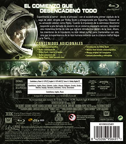 Thumbnail 1 de Divisa HV Alien 1: El Octavo Pasajero