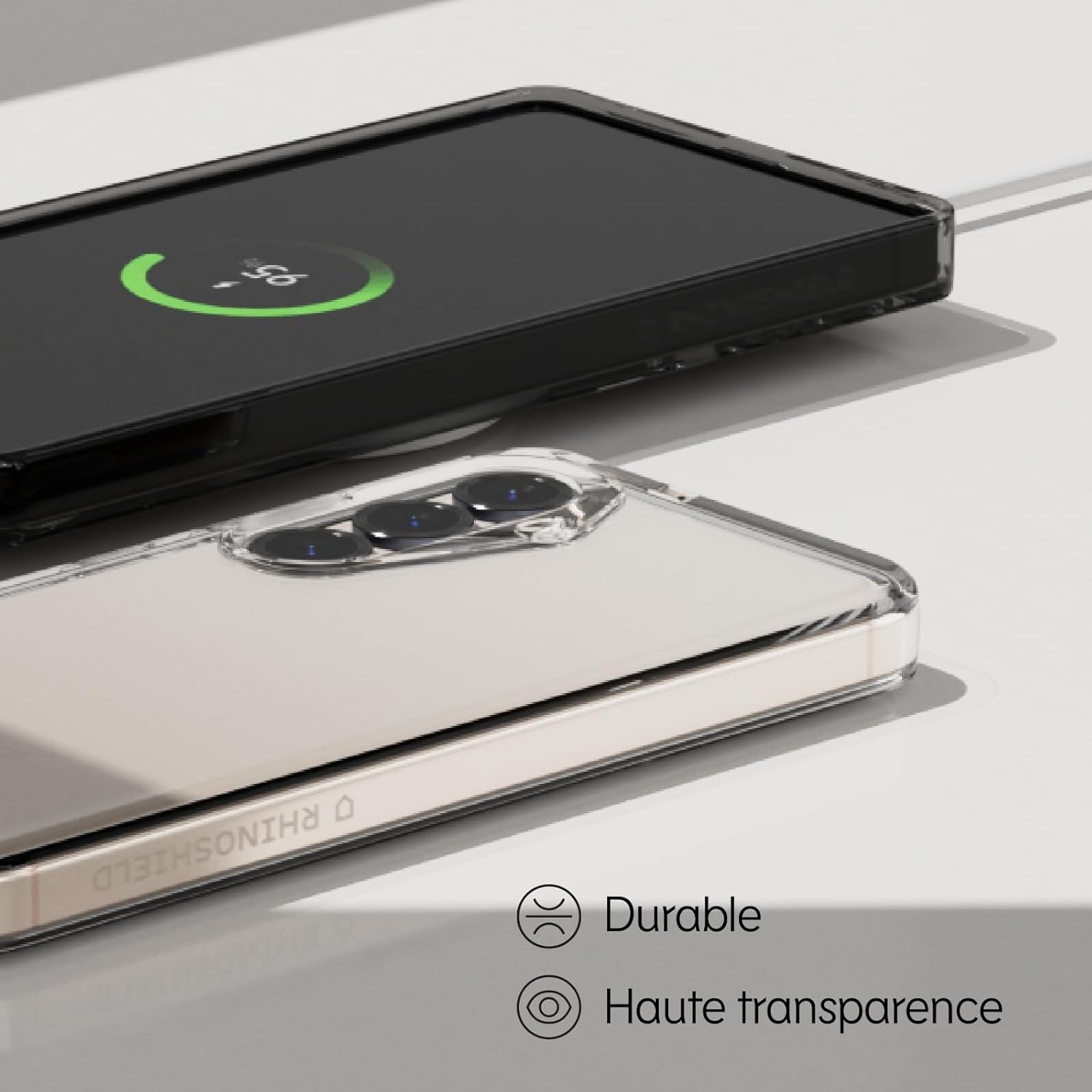 Thumbnail 4 de Coque RhinoShield Clear compatible Galaxy S25 – transparente, anti-jaunissement et résistante aux chutes