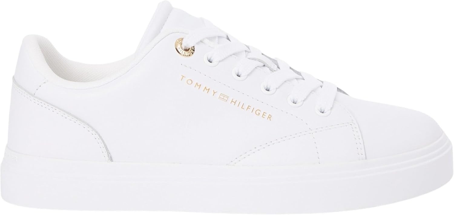 Thumbnail 5 de Tommy Hilfiger TH Feminine Cupsole Leather Fw0fw09105, Basso Top Donna