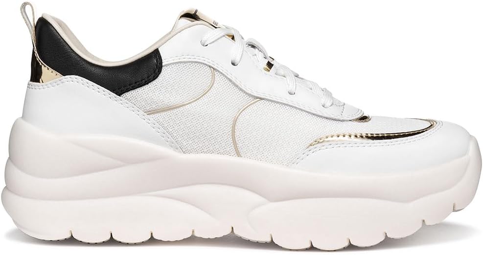 Detalle de Geox D Xtors B, Scarpe da Ginnastica Donna – stile e traspirabilità per l’uso quotidiano