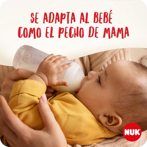 Thumbnail 1 de NUK Perfect Match, tetinas de silicona para biberón +6 meses, 2 unidades