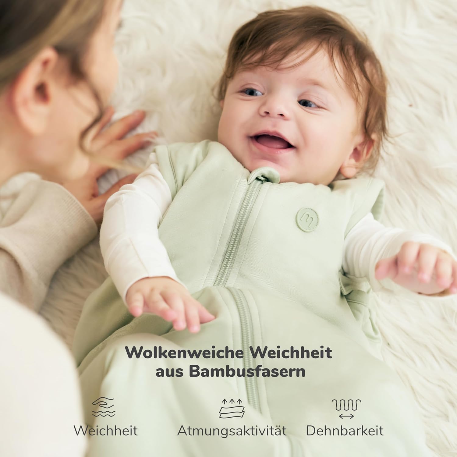 Thumbnail 5 de Momcozy Schlafsack Baby 1,5 TOG