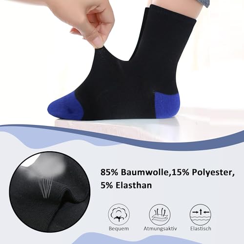 Thumbnail 2 de Uizuooy Chaussettes de sport pour enfants – 12 paires coton respirantes (2876-39_42)