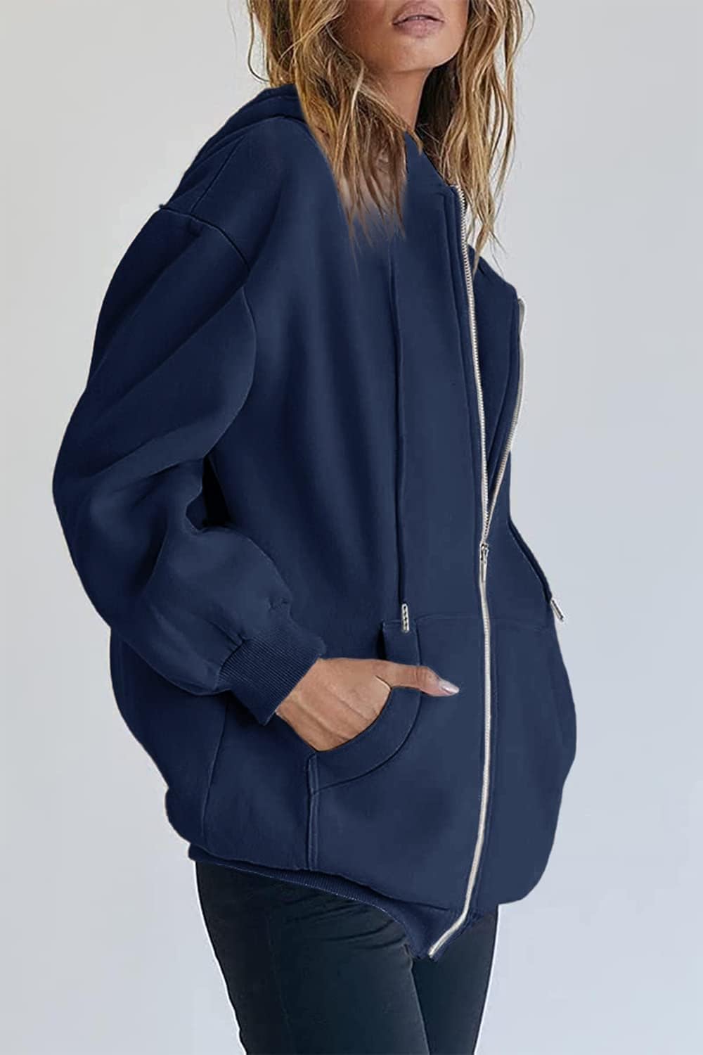 Thumbnail 5 de PRETTYGARDEN 2026 Zip Up Y2K Hoodie 1 Size Guide