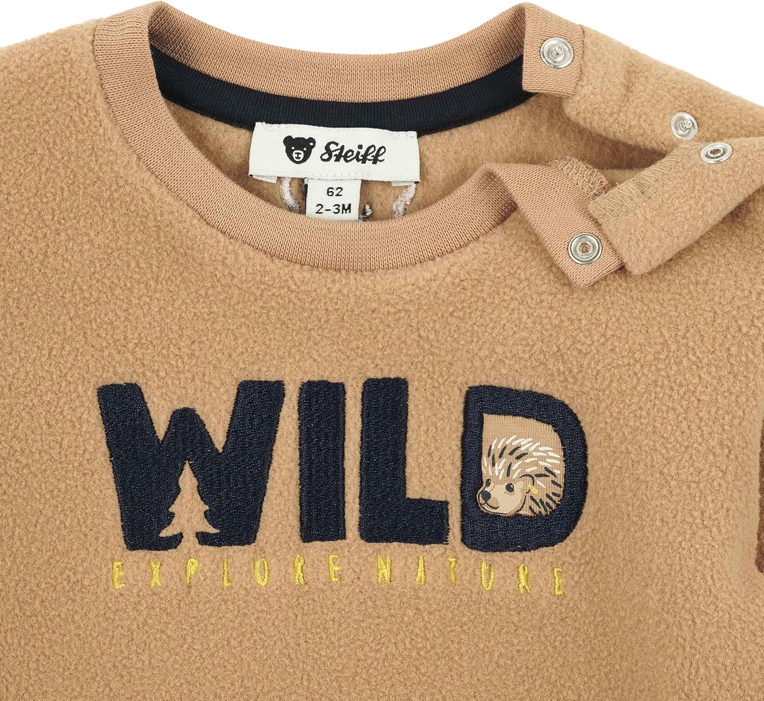 Detalle 1 de Steiff Baby-Jungen Sweatshirt mit Teddybär