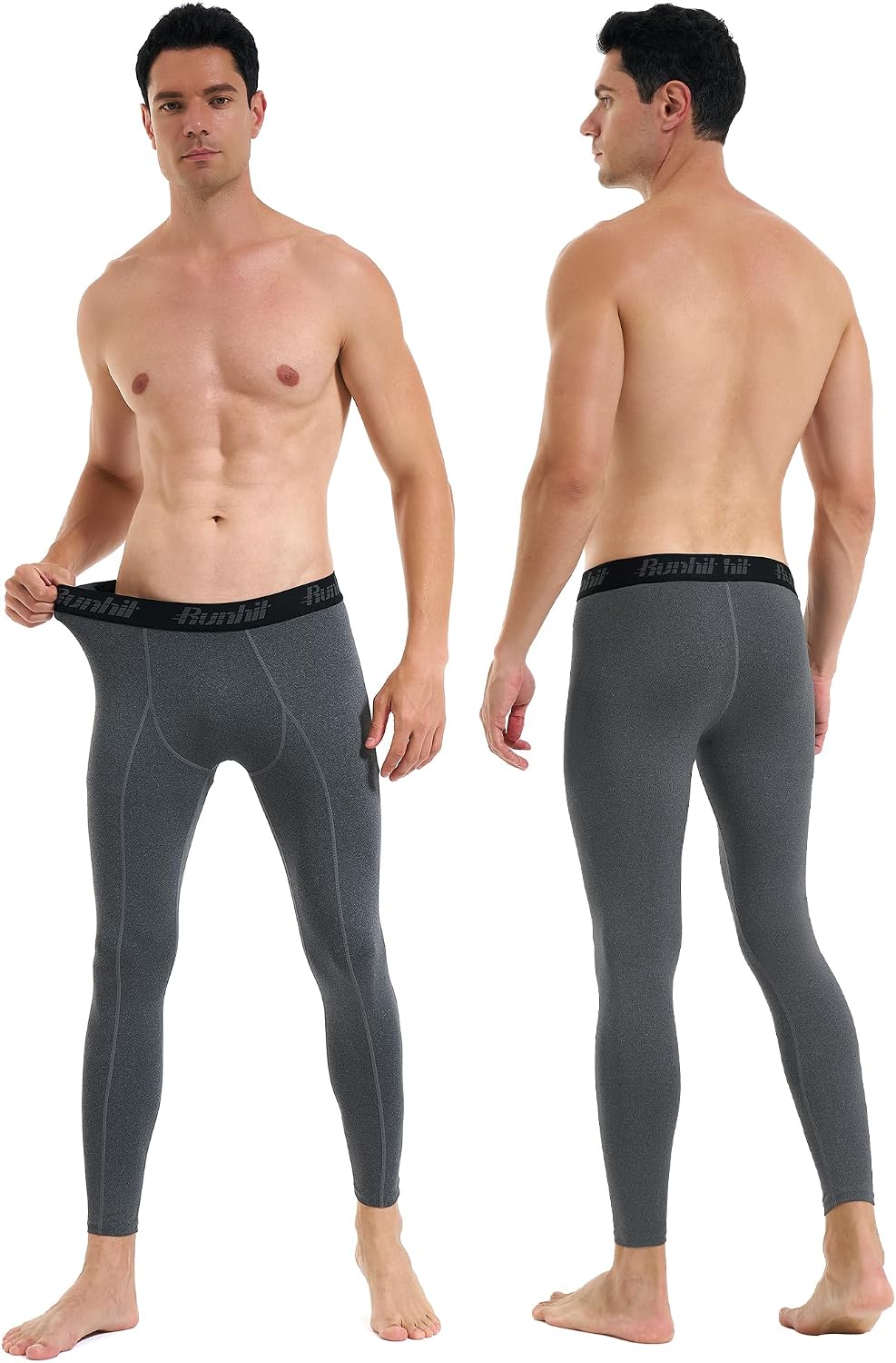 Detalle 2 de Runhit Men’s Compression Pants running tights
