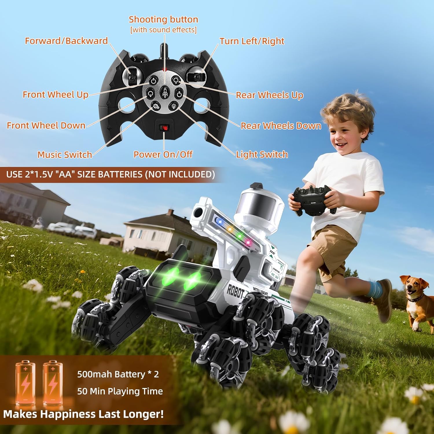 Thumbnail 5 de Daxiongmao Robot Dog toy with gesture control