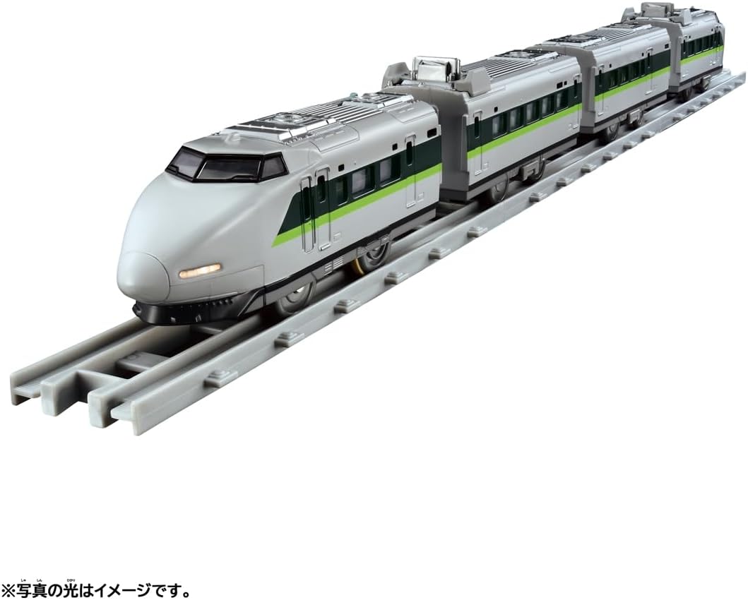 Thumbnail 1 de タカラトミー プラレール リアルクラス 100系山陽新幹線フレッシュグリーン ライト付