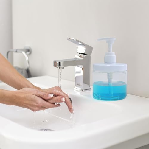 Thumbnail 5 de Hokretme Pump Bottle Dispenser 2Pcs 500ml/16.9oz — Wide Mouth, BPA Free Empty Pump Bottles