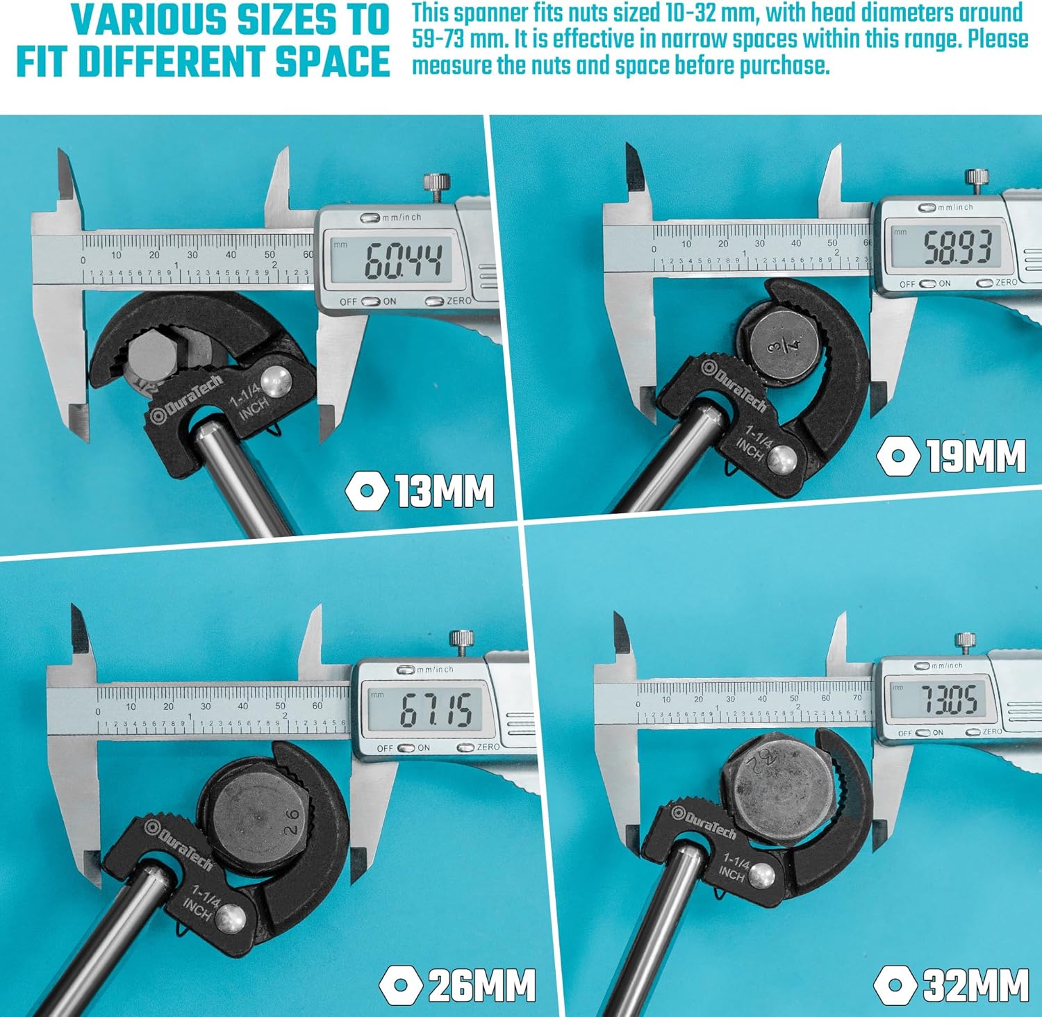 Thumbnail 6 de DURATECH basin wrench, 11 inch adjustable