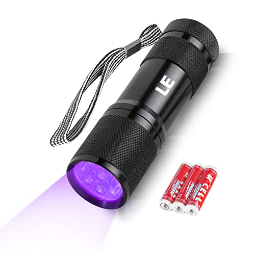 Lighting EVER Lepro Linterna UV 395nm 📷