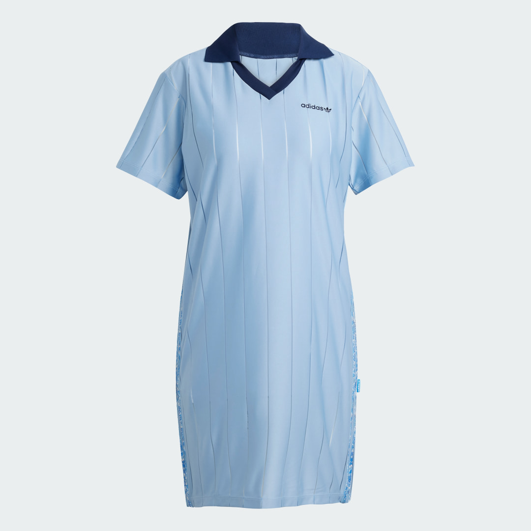 Thumbnail 3 de Vestido tonal de fútbol adidas Originals x Liberty London – azul