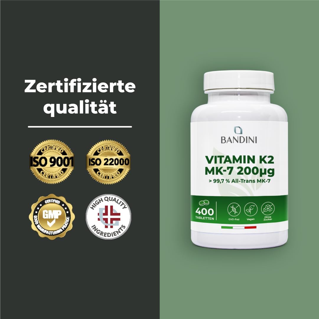 Thumbnail 5 de BANDINI Vitamin K2 MK-7 200 µg, 400