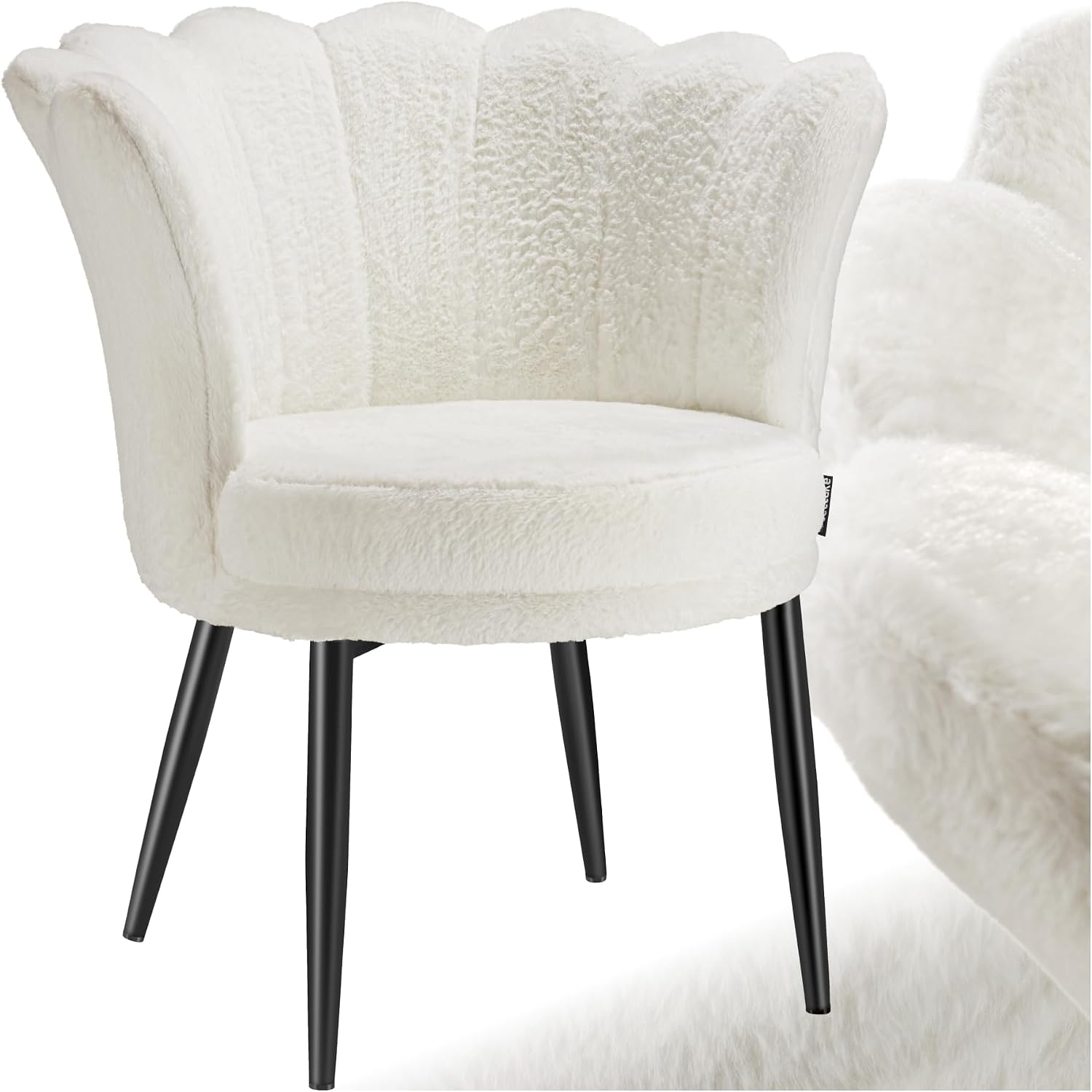 Detalle de TecTake Sillón Tapizado Terciopelo 1 plaza
