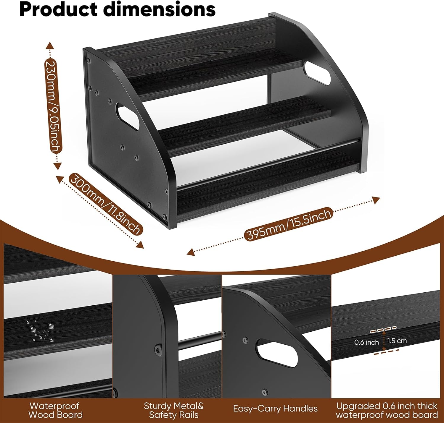 Thumbnail 4 de STAEVER Coffee Syrup Rack 15-Bottle Extra Large Shelf