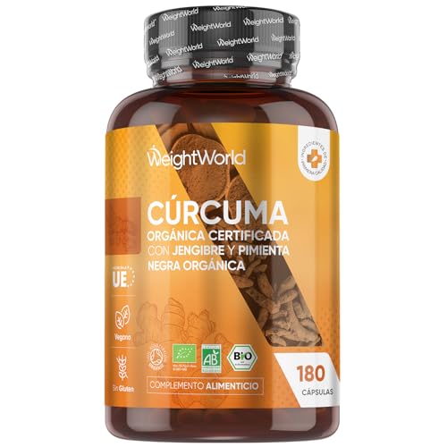 Detalle de WeightWorld Curcuma 1520mg con Jengibre