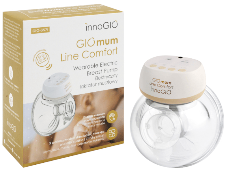 Detalle de Innogio GIOmum Line Comfort Sacaleches Eléctrico