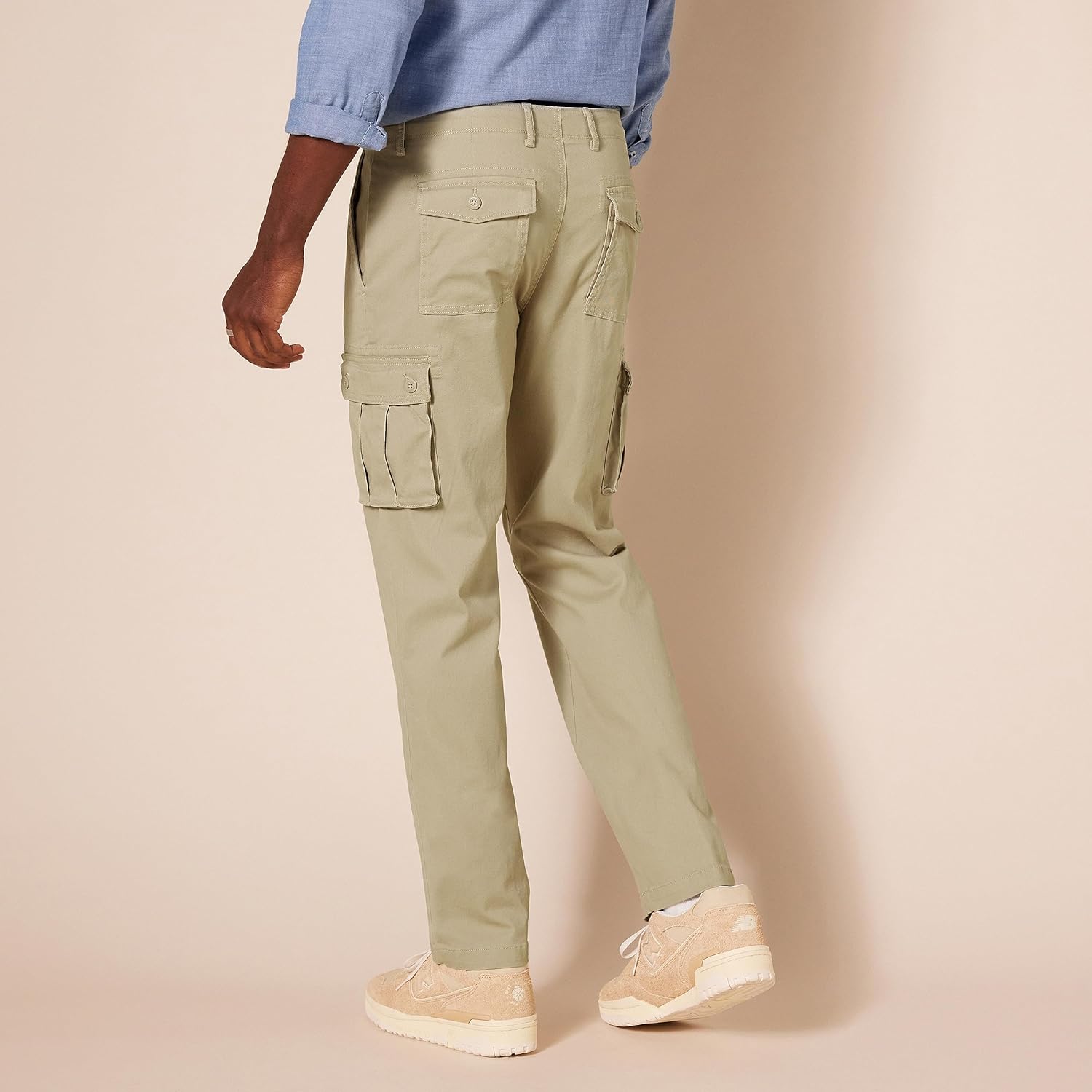 Thumbnail 1 de Amazon Essentials Herren gerade geschnittene Stretch-Cargohose (Big & Tall)