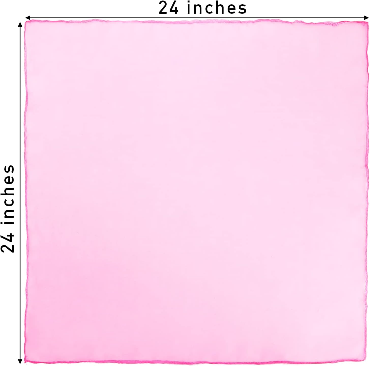 Thumbnail 1 de Suwimut 36 Pieces Square Dance Scarvf – 61 × 61 cm Multicolour Silk Juggling Scarves