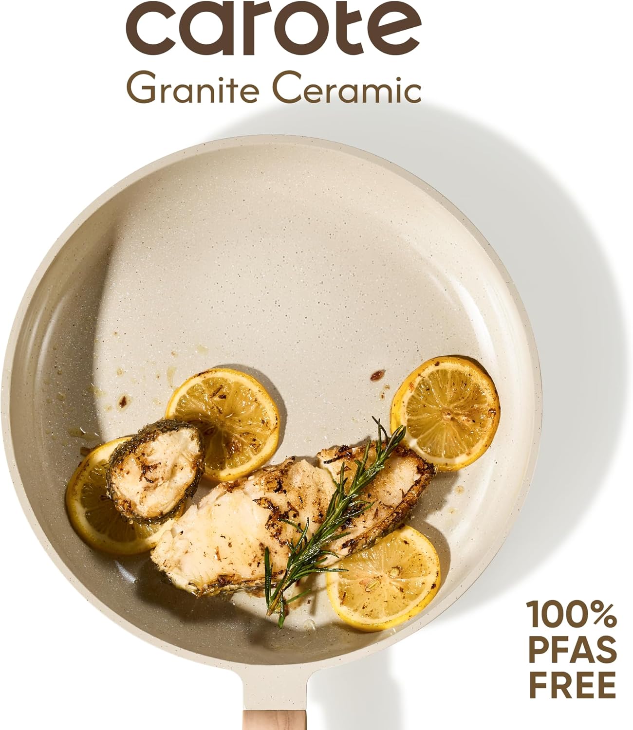 Thumbnail 3 de Carote 22-Piece Pots and Pans Set (Nonstick Ceramic, PFAS/PFOA-Free) with Lids, Utensils & Pan Protectors