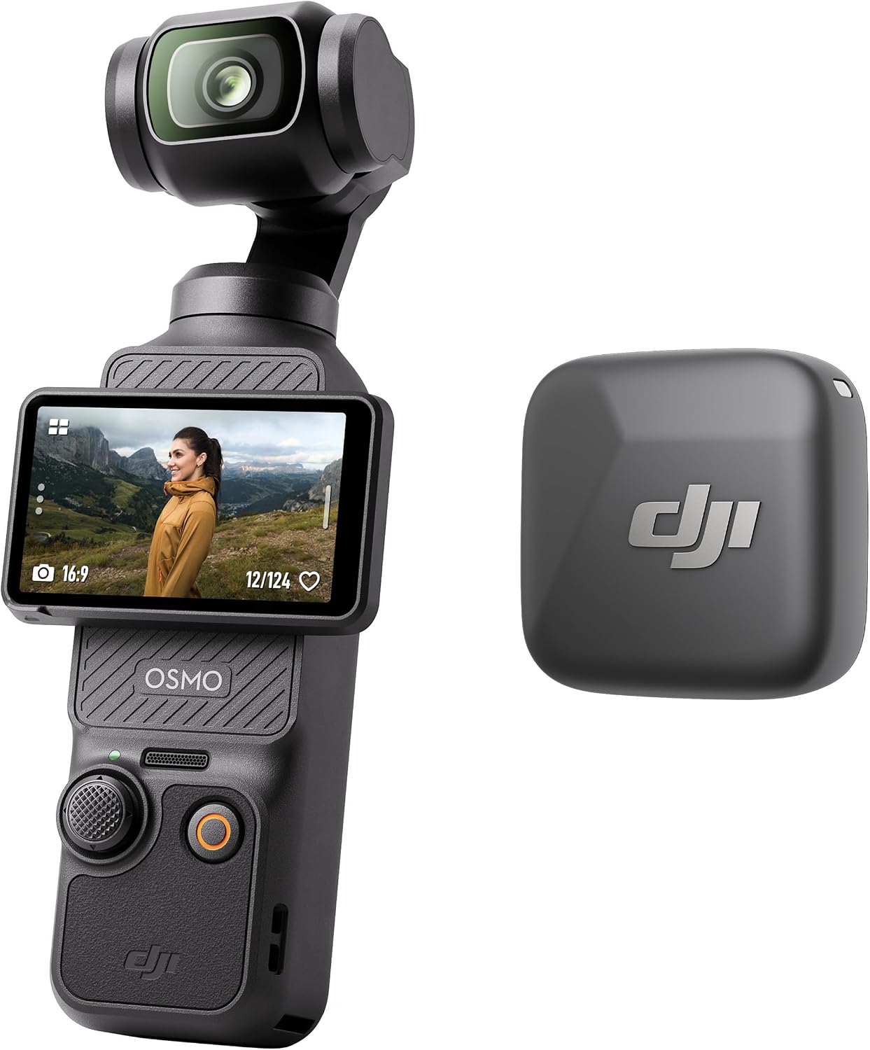 Detalle de DJI Osmo Pocket 3 Vlog Combo: A Compact Powerhouse for On-the-Go Filmmaking