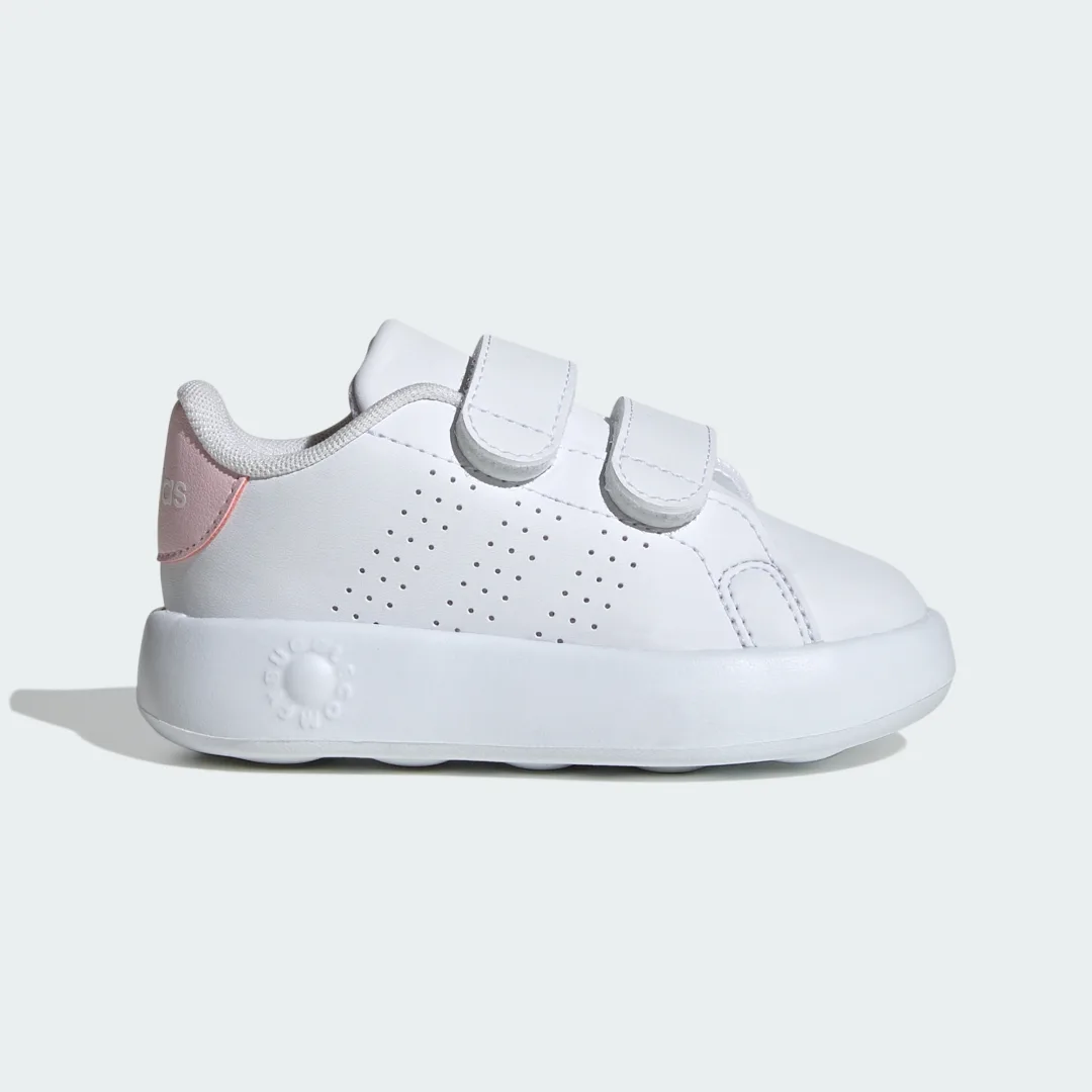 Detalle de Zapatilla Advantage (Bebé) de Adidas – Blanco