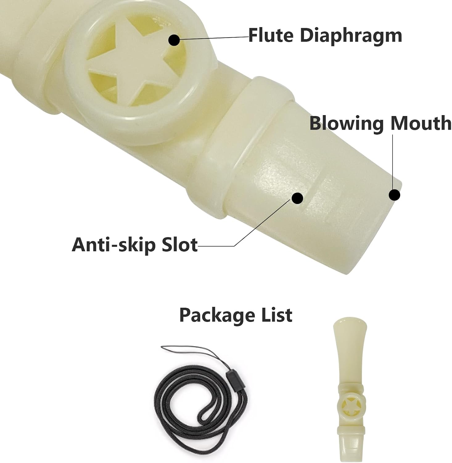 Thumbnail 3 de Professional Kazoo für Erwachsene – Upgraded Saxophon-Kazoo, leicht erlernbar, mit Schlüsselband und vielseitiger Klangoption