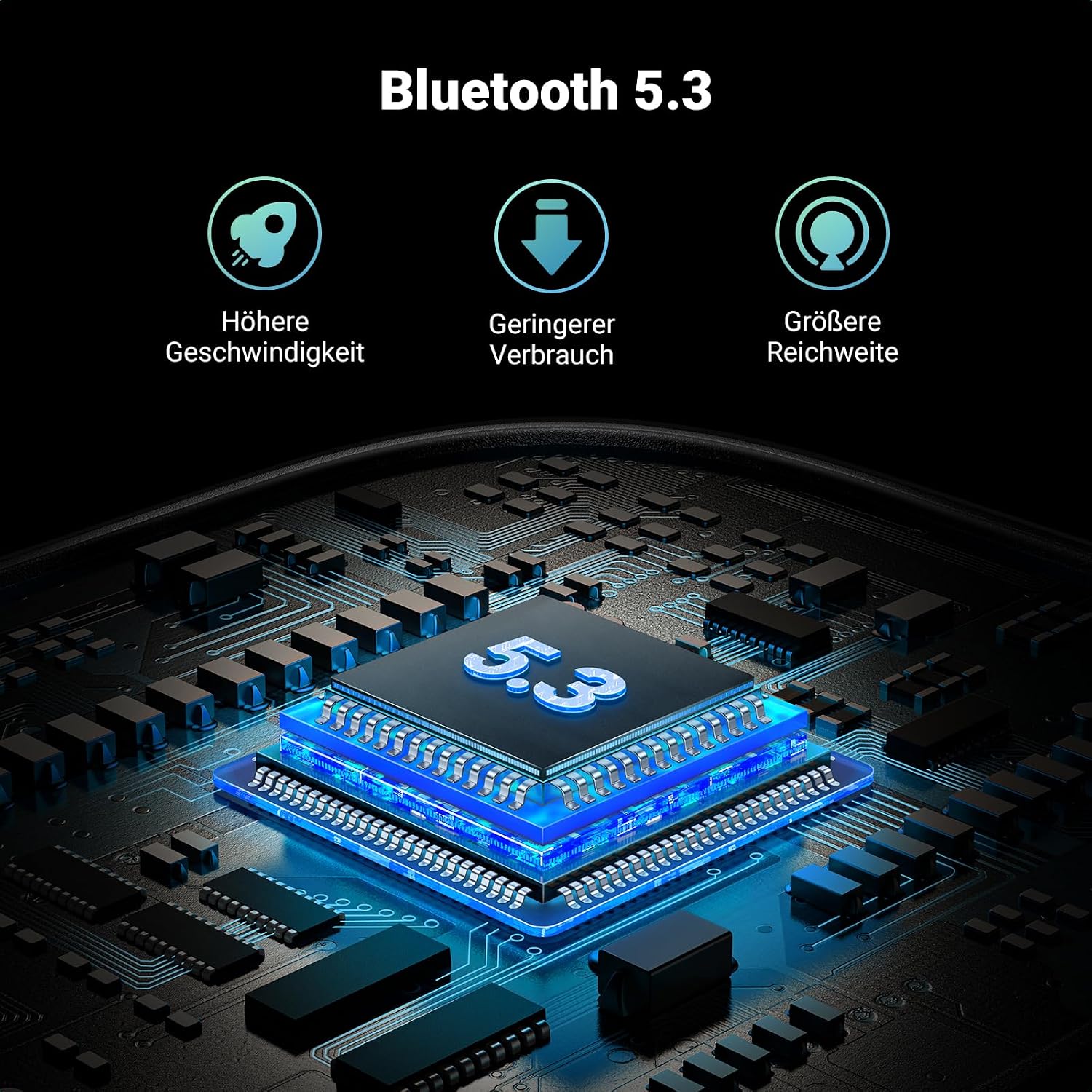 Detalle 2 de UGREEN aptX Flugzeug Bluetooth 5.3 Adapter