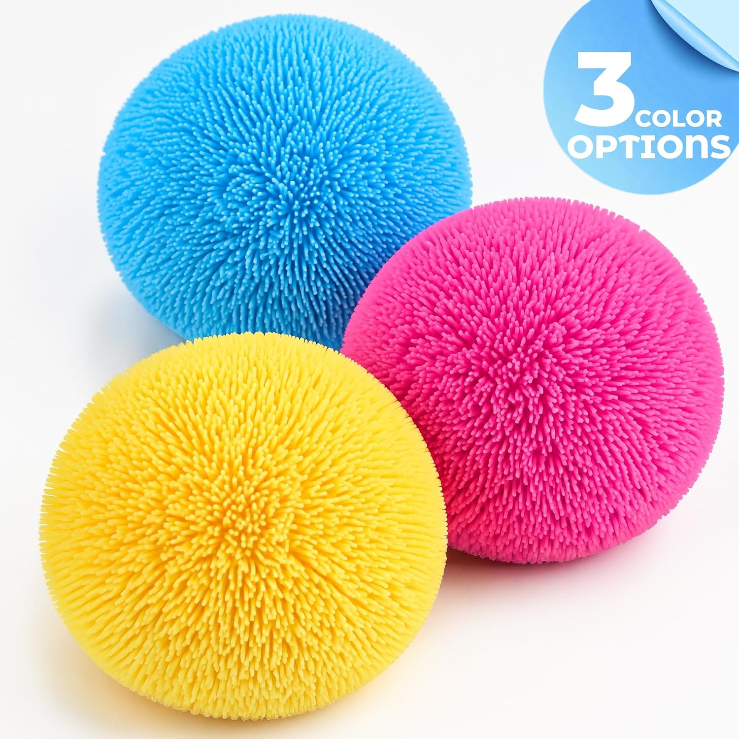 Detalle 2 de XMNZD A-Colorfuball-Red Color-Changing Silicone Stress Ball, 2.6-Inch Fidget Toy