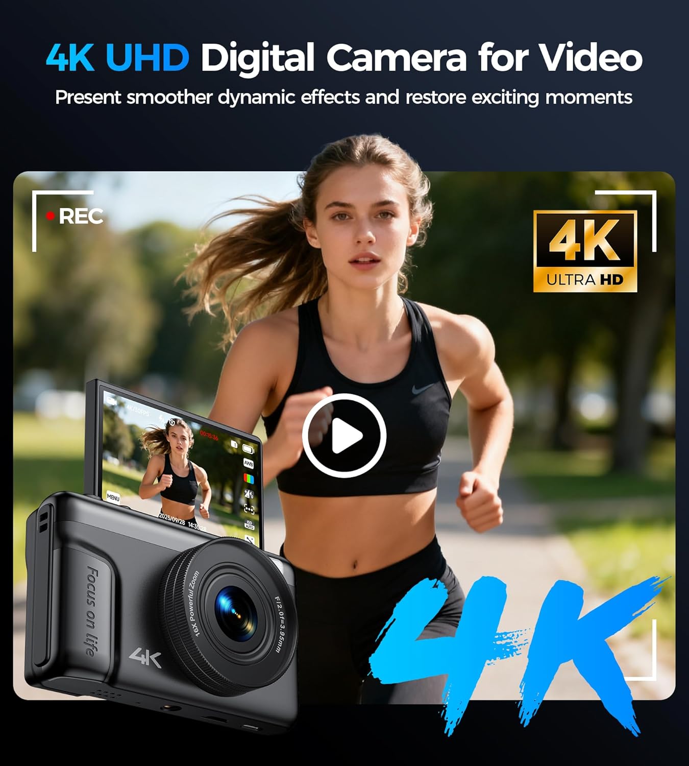 Detalle 2 de Digitalkamera 4K 64MP