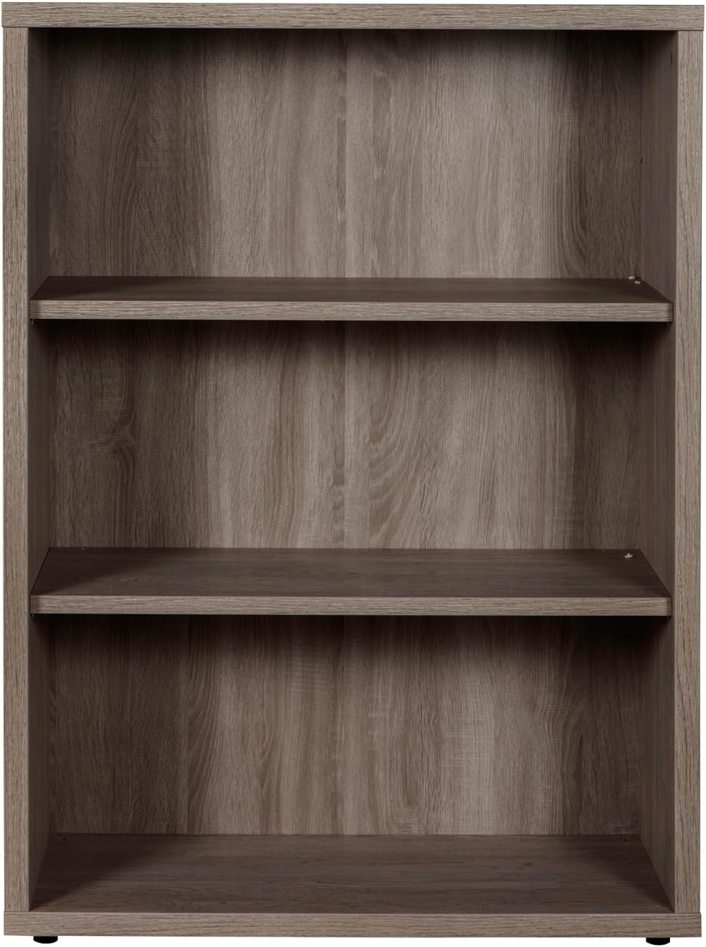 Detalle 2 de Composad Libreria Bassa della Linea DISEGNO con 2 Ripiani Regolabili – Rovere Sonoma, Made in Italy