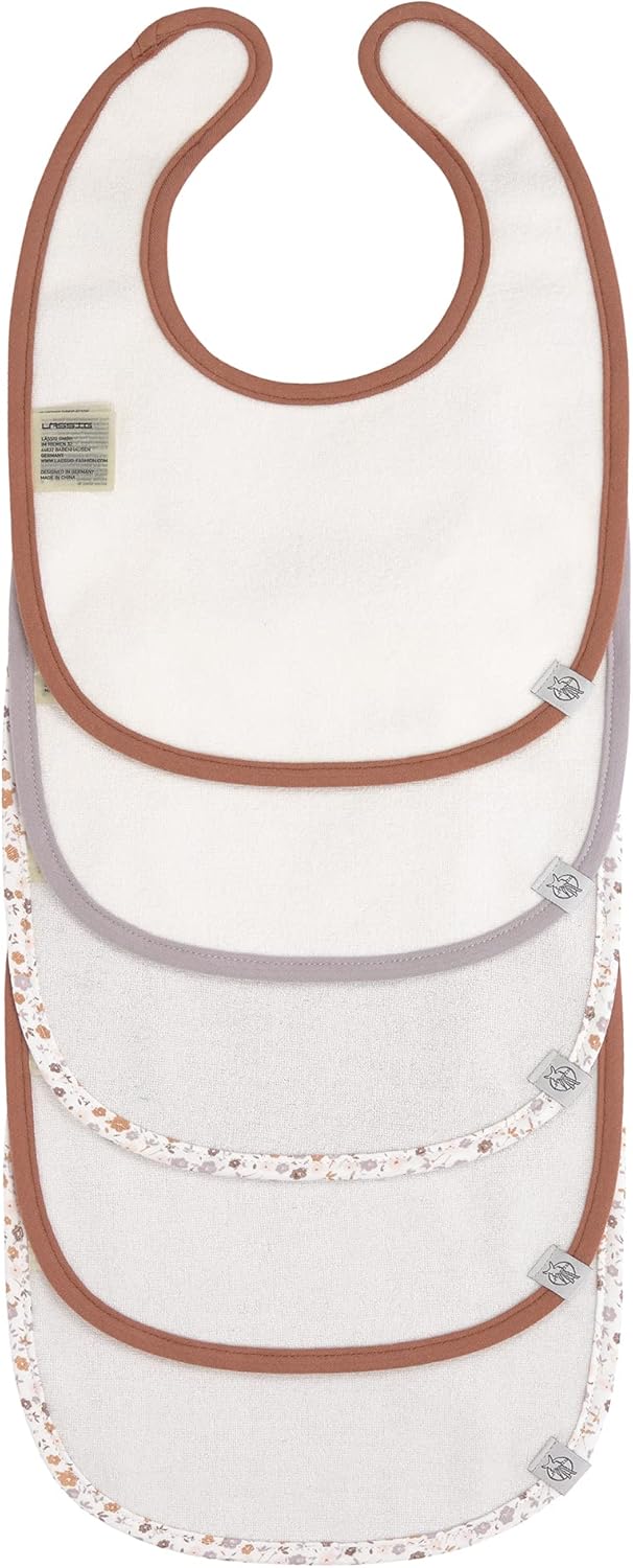 Thumbnail 2 de LÄSSIG Lätzchen-Set für Baby & Kleinkind (5 Stück) mit Klettverschluss aus Bio-Baumwollgemisch, wasserdicht