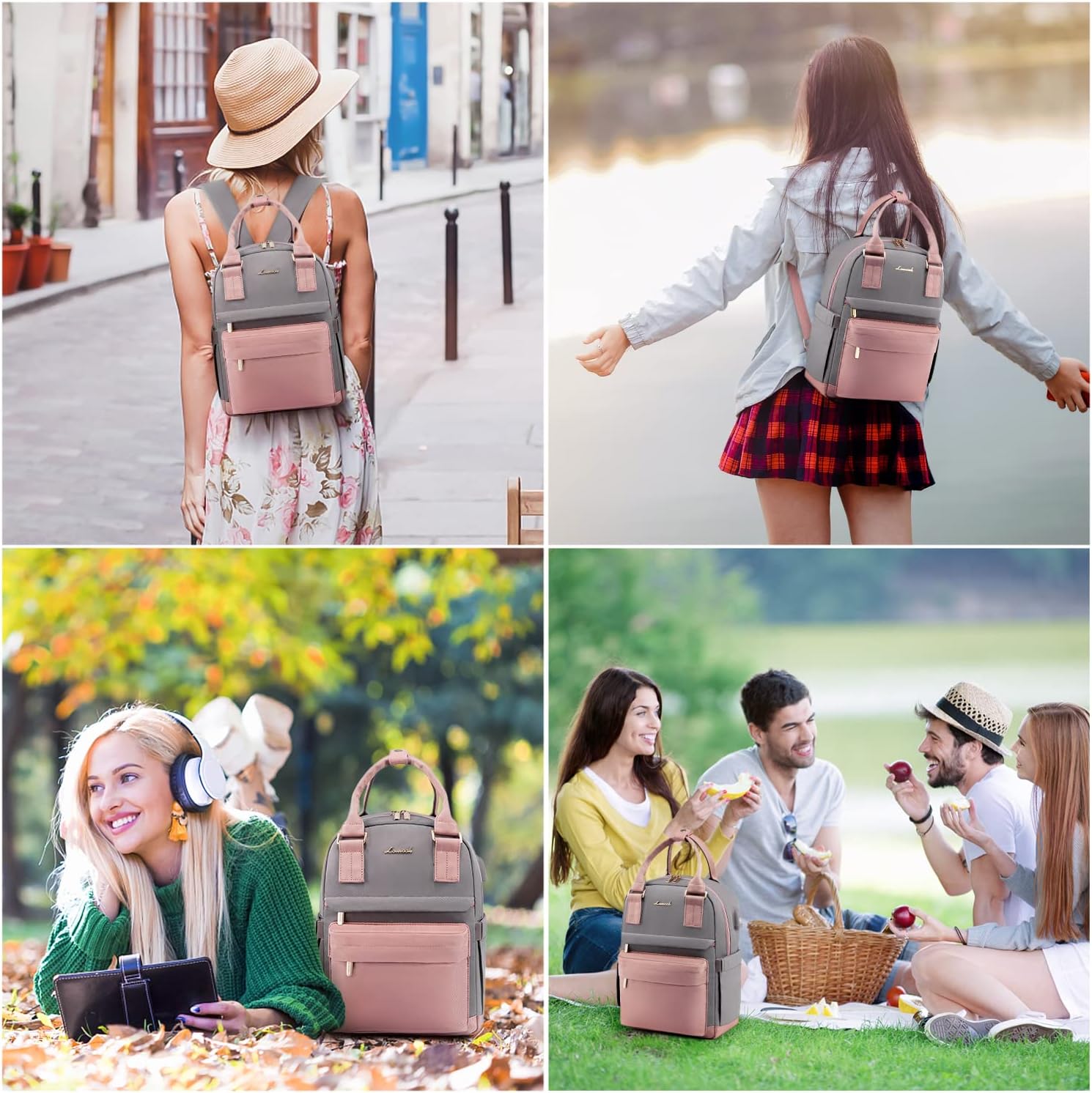 Detalle 2 de LOVEVOOK mini backpack 23 x 31 x 12.7cm