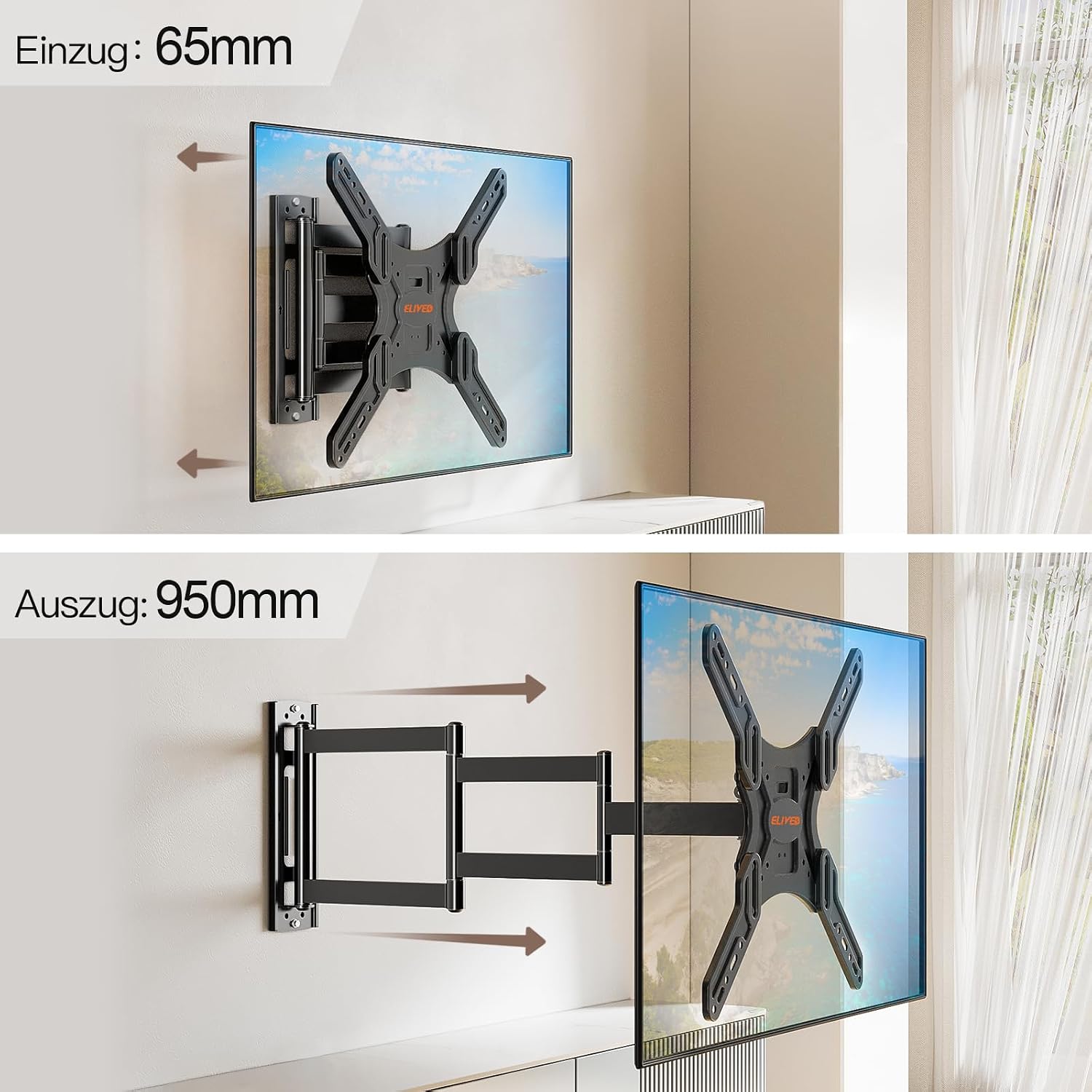 Thumbnail 5 de ELIVED EV3018 TV Wandhalterung 950mm
