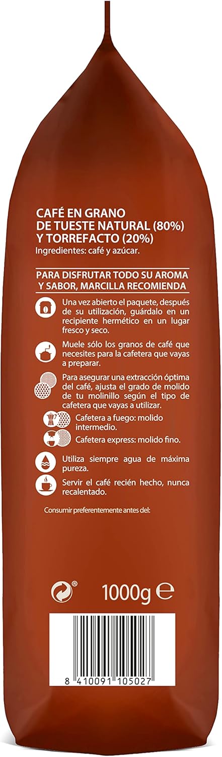 Detalle de Marcilla Gran Aroma Mezcla - Intensidad 10 | Café