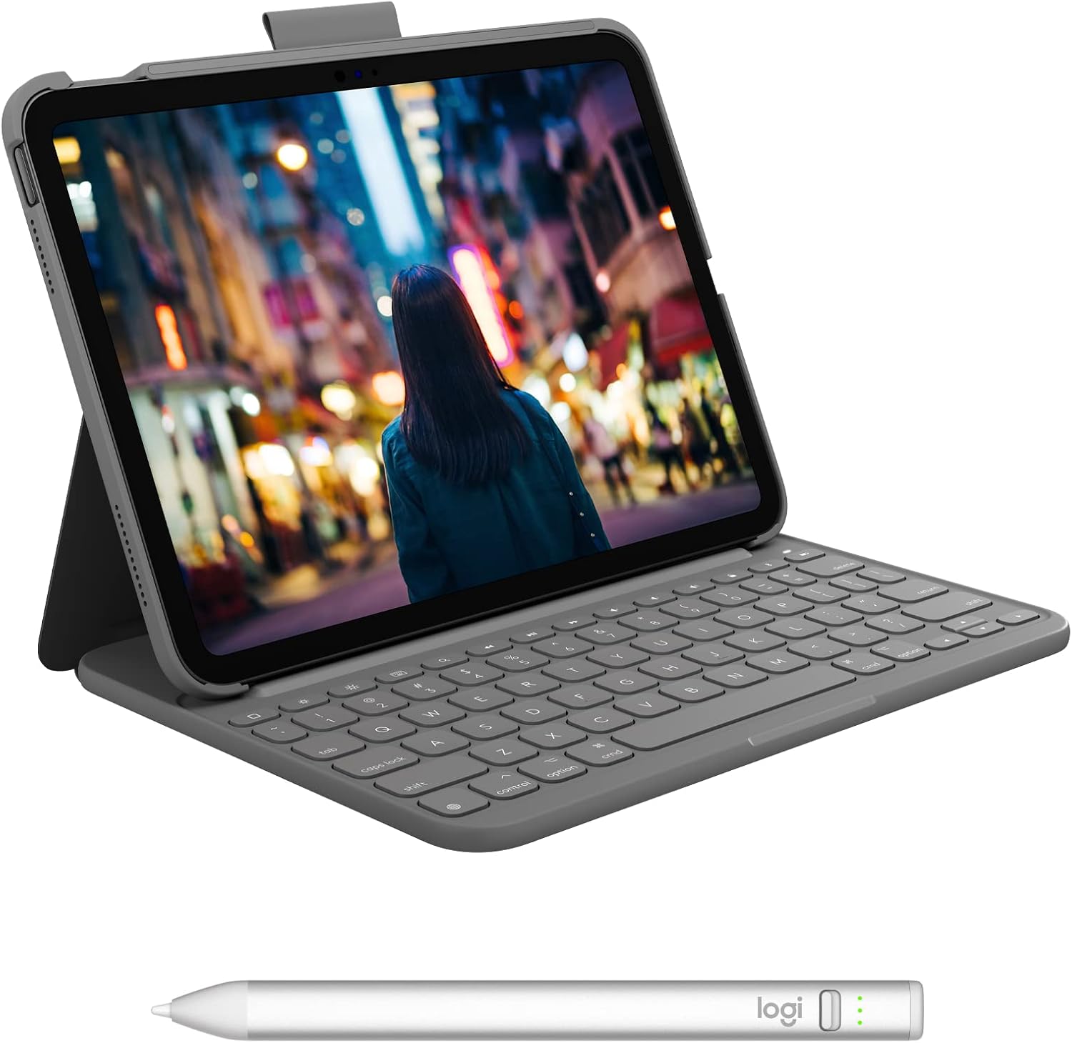 Thumbnail 5 de Logitech Slim Folio Keyboard Case for iPad 10th gen
