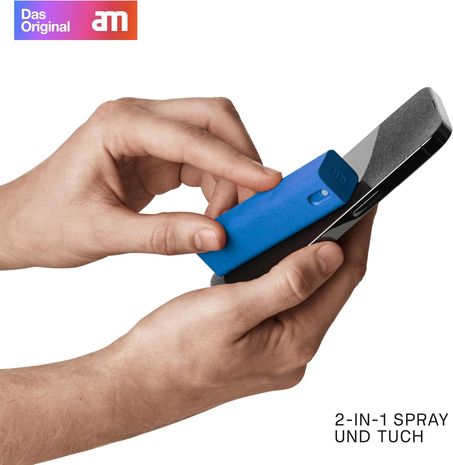 Thumbnail 1 de am Handy-Reinigungsset mit Bildschirmreiniger-Spray (All-in-One) für Smartphone, Tablet & PC – 3er Pack Blau