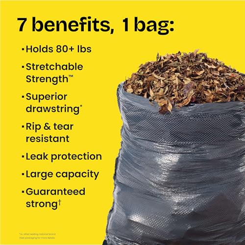 Detalle 2 de Glad Large 30 Gallon ForceFlex Unscented Heavy Duty Trash Bags with Drawstring (50 Count)