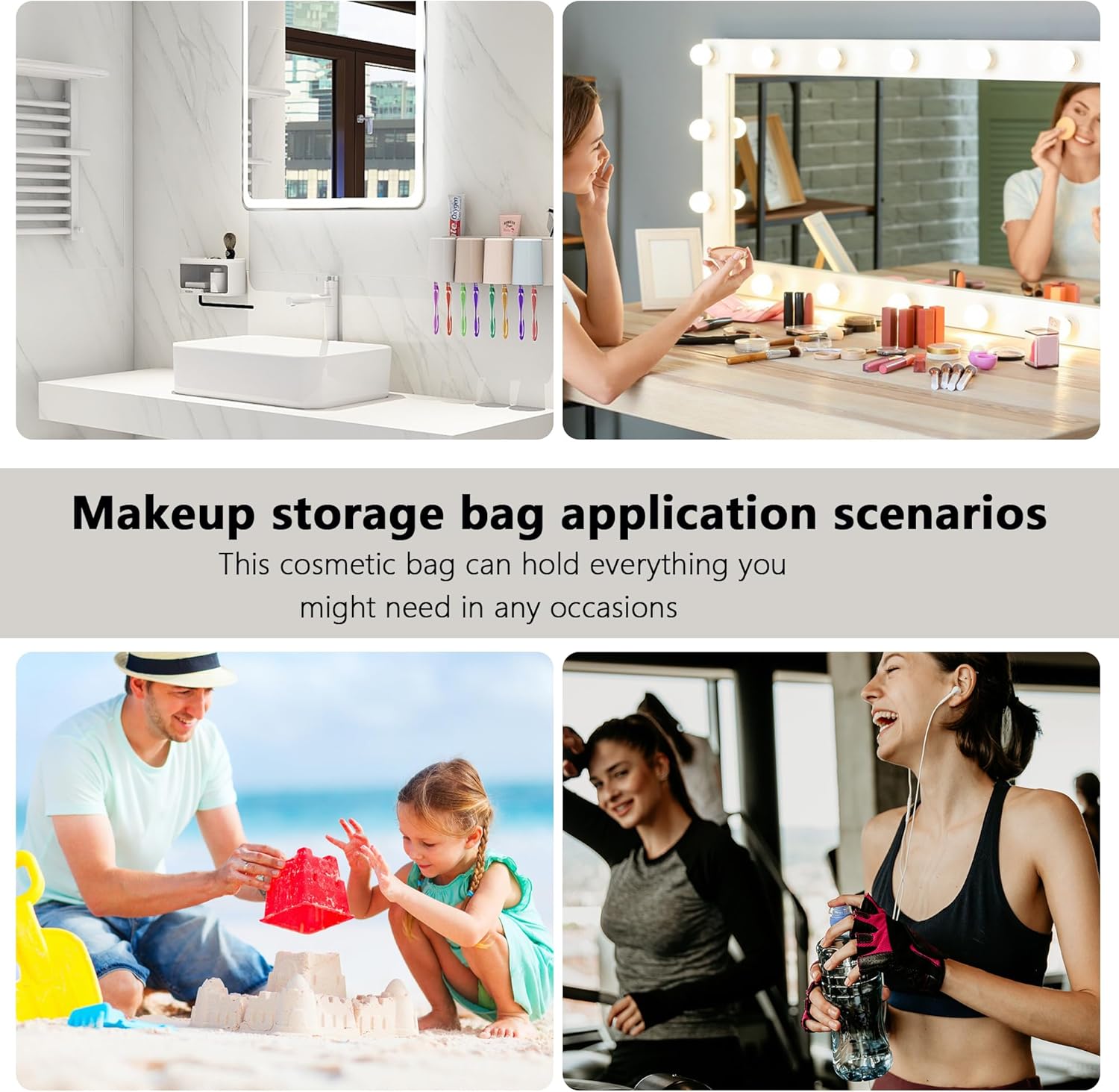 Thumbnail 5 de TotePrint Transparente wasserdichte Vinyl-Handtasche