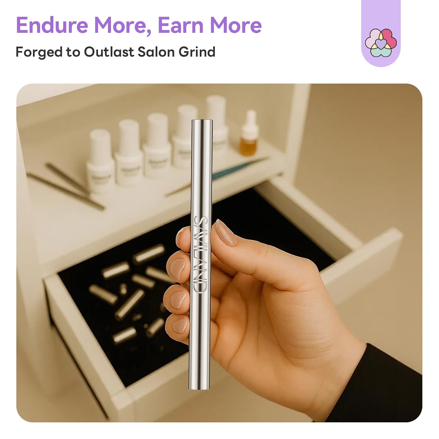 Thumbnail 5 de SAVILAND Cat Eye Magnet Stift 5er-Set