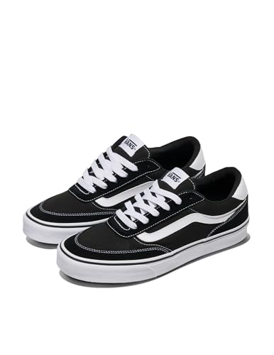 Thumbnail 6 de Vans Hombre Brooklyn LS en Suede Black and White (47 EU) – Zapatilla casual de cordones para el día a día
