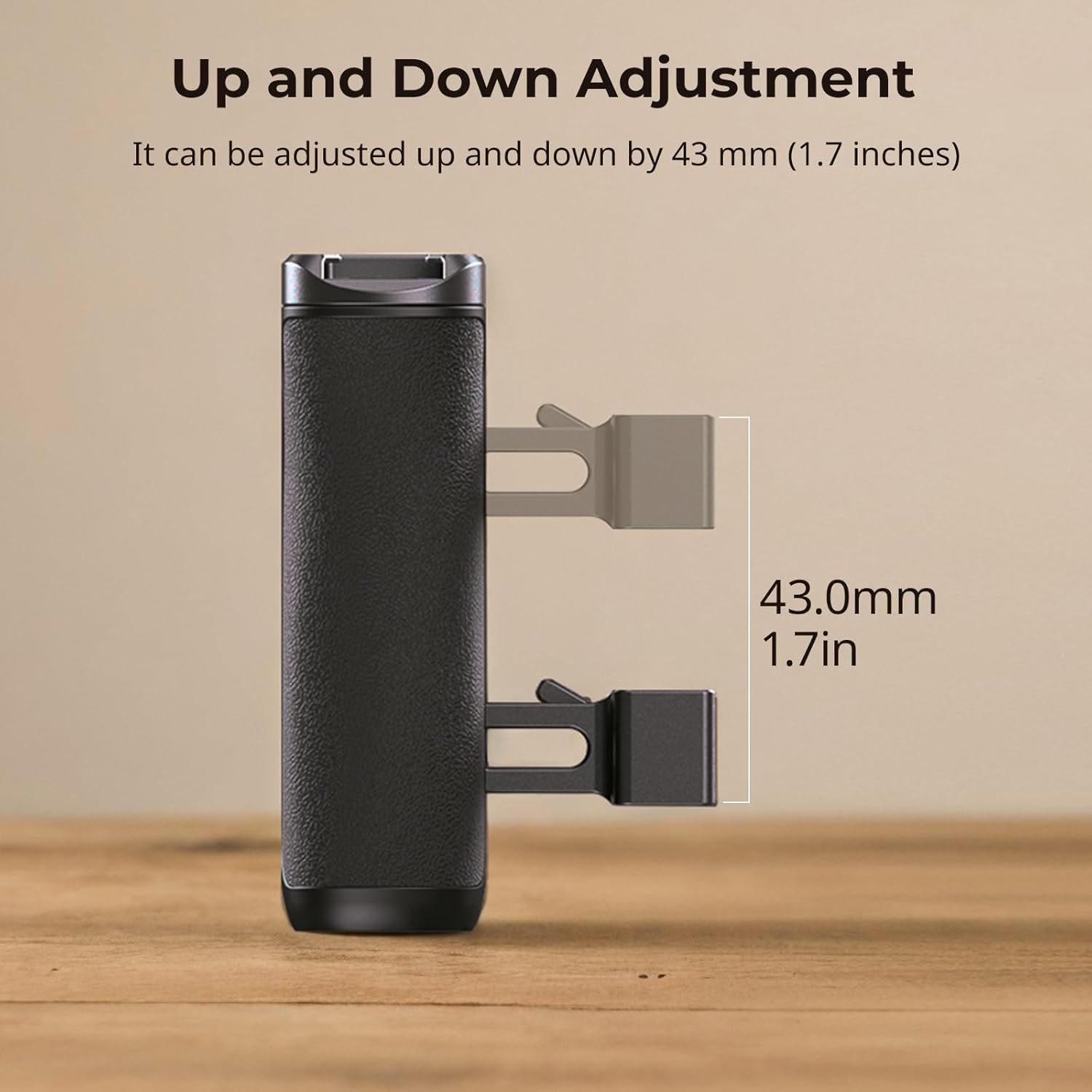 Thumbnail 4 de SMALLRIG Mini NATO Side Handle 4840 – verstellbarer Mini-NATO-Seitengriff mit 1/4“-20-Gewinde und Riemenloch